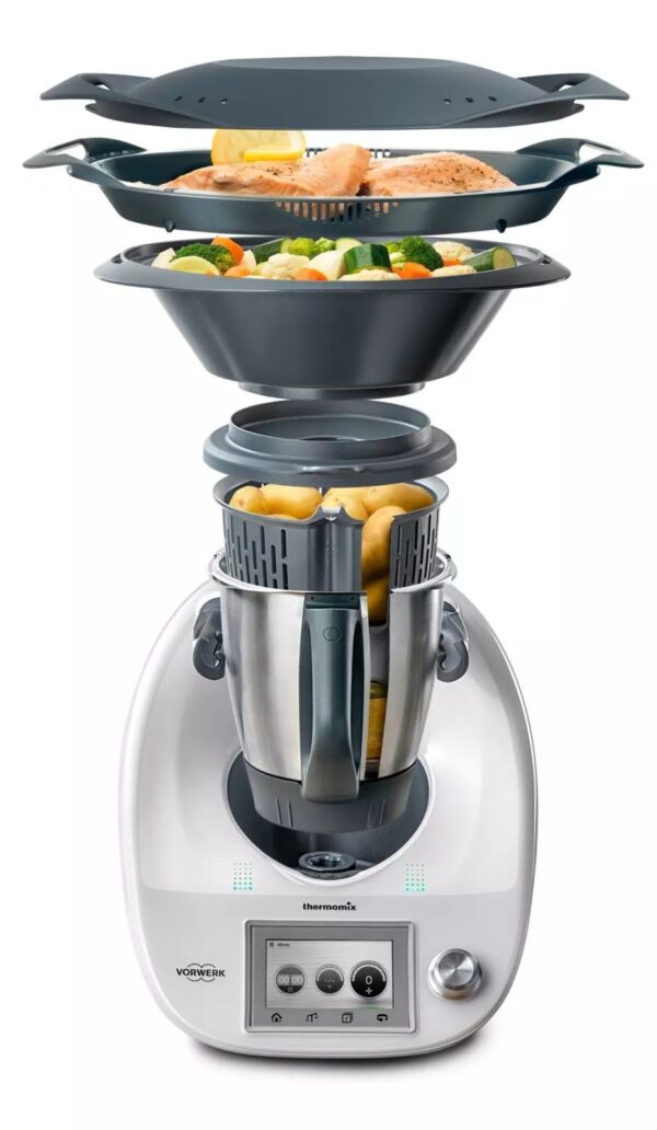 Thermomix TM5 Küchenmaschine mit Varoma und Zubehör – 1 Jahr Gewährleistung