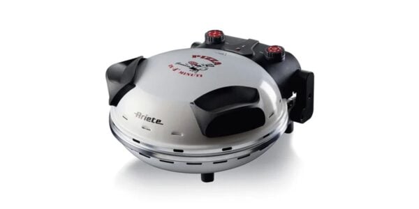 Ariete Pizza-Ofen 918, 1200 W, 5 Backstufen, 2 Spatel, B-Ware gut