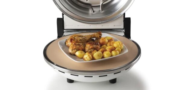 Ariete Pizza-Ofen 918, 1200 W, 5 Backstufen, 2 Spatel, B-Ware gut - Image 1