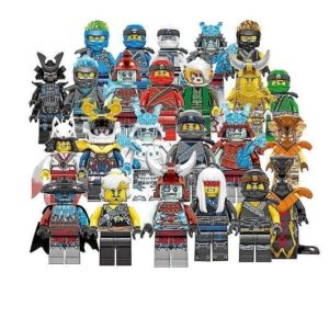24er Set Ninja Mini Figuren - Ideal für Sammler und Geschenke