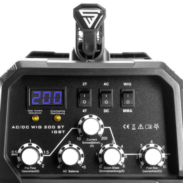 Kombi Schweißgerät AC/DC WIG 200 ST IGBT 200A - Stahlwerk Qualität - Image 2
