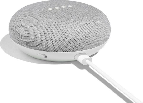Google Home Mini Grau - Smarter Sprachassistent Lautsprecher mit OVP - Image 2