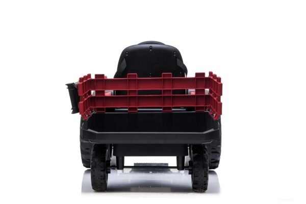 Kindertraktor mit Anhänger 12V Elektroauto Rot 2x45W für Kinder - Image 4