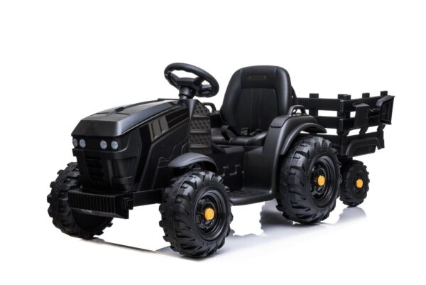 Kindertraktor mit Anhänger 12V Elektroauto 2x45W für Kinder