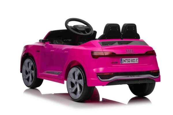 Audi SQ8 Kinder Elektroauto 12V Pink SUV Geländewagen für Kinder - Image 4