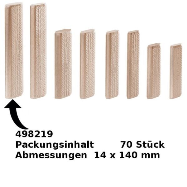 Festool DOMINO Buche Dübel 4x20mm für Dübelfräse 14x140mm - Image 10