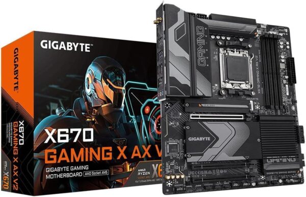 Gigabyte X670 Gaming X AX V2 Motherboard für Gaming und Performance