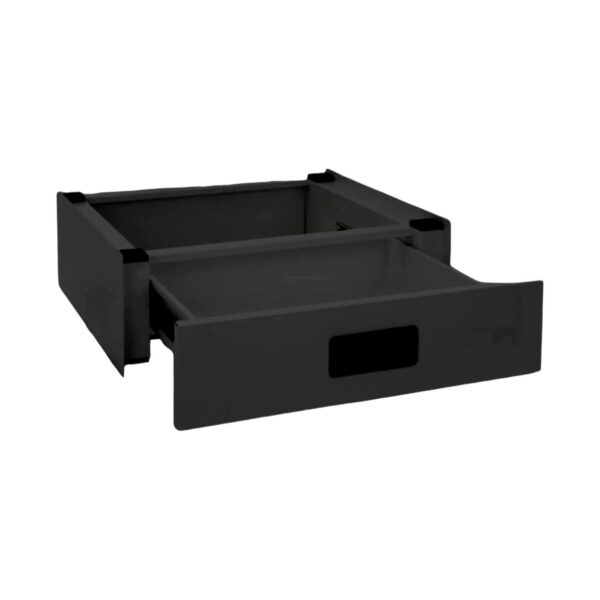 STADO® Ausziehbarer Zwischenbaurahmen für Waschmaschinenturm in Schwarz - Image 5