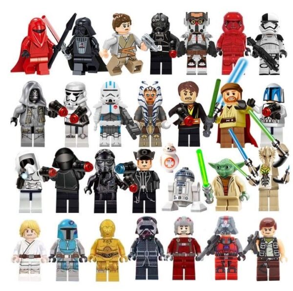 Planet Set Baustein Minifigur - Kleines Montage Kampfspielzeug Set