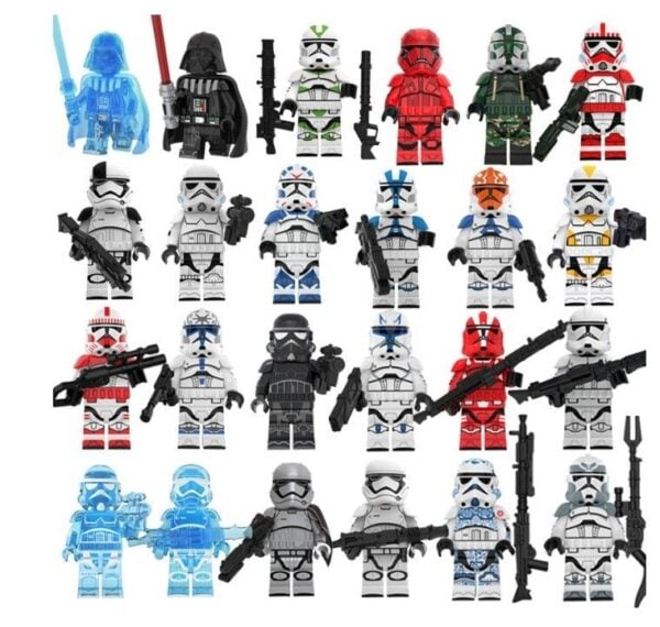 Planet Set Baustein Minifigur - Kleines Montage Kampfspielzeug Set - Image 1
