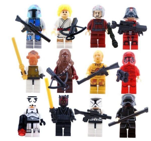 Planet Set Baustein Minifigur - Kleines Montage Kampfspielzeug Set - Image 2