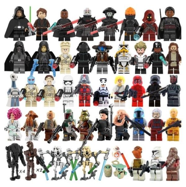 Planet Set Baustein Minifigur - Kleines Montage Kampfspielzeug Set - Image 5