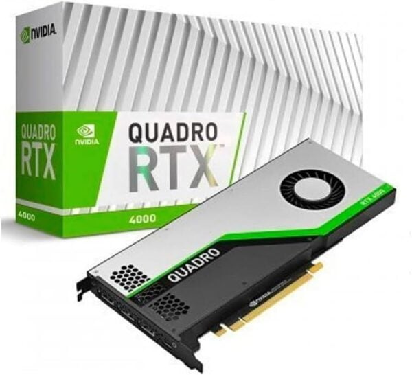PNY NVIDIA Quadro RTX 4000 8GB GDDR6 Grafikkarte - Neu & Originalverpackt - Image 1