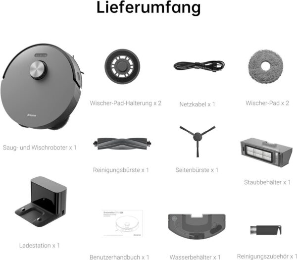 DREAME L10s Pro Saugroboter mit 3D Wischfunktion und HEPA-Filter - Image 1