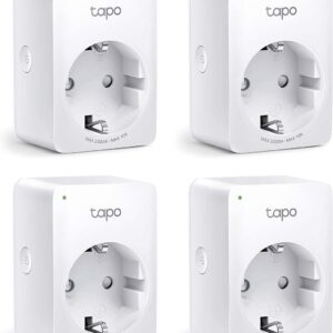 TP-Link Tapo P100 Mini Smart WLAN Steckdose 4-Pack für Alexa & Google Home