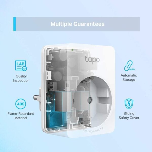 TP-Link Tapo P100 Mini Smart WLAN Steckdose 4-Pack für Alexa & Google Home - Image 1