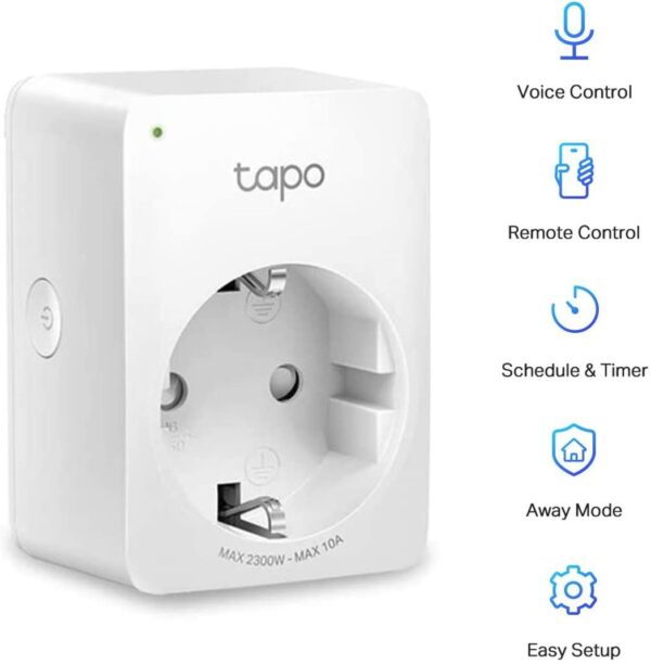 TP-Link Tapo P100 Mini Smart WLAN Steckdose 4-Pack für Alexa & Google Home - Image 3