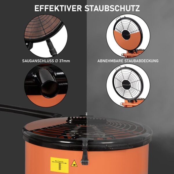 BAUTEC 120 L Zwangsmischer - Betonmischer & Mischmaschine für Profis - Image 8