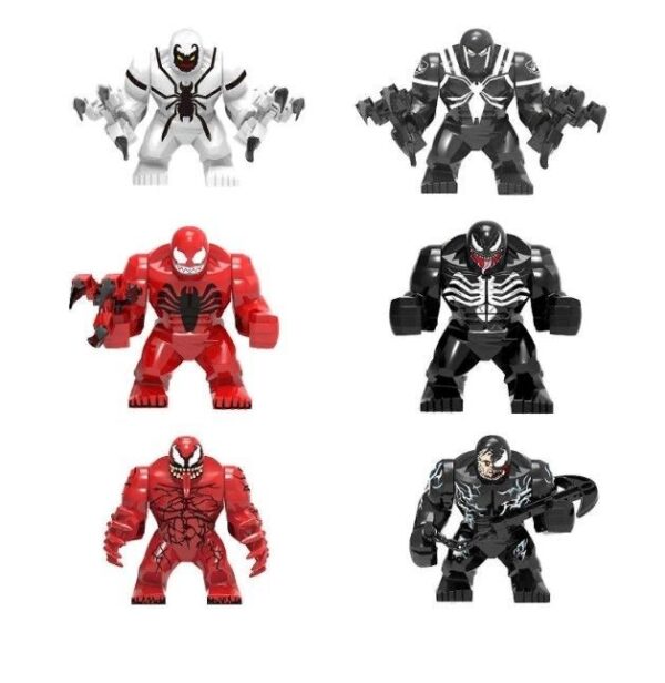 Venom Legends Series 6-teiliges Actionfiguren-Bausteinset Spielzeug - Image 1