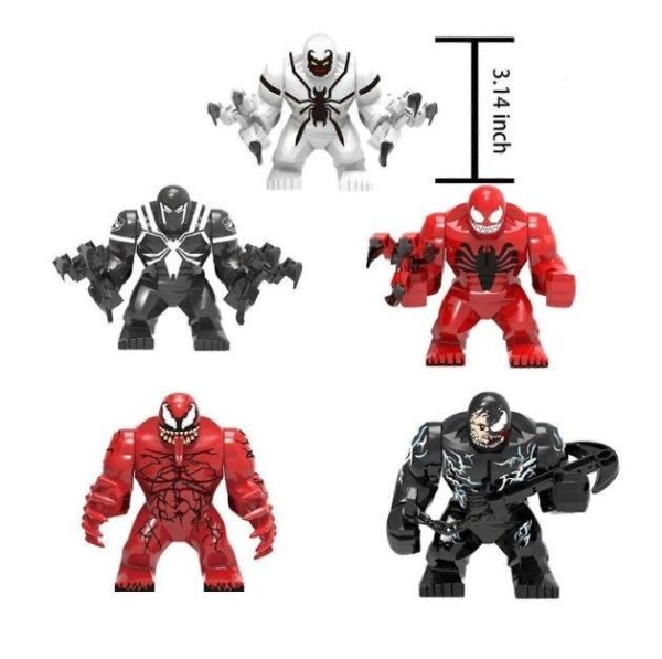 Venom Legends Series 6-teiliges Actionfiguren-Bausteinset Spielzeug - Image 2