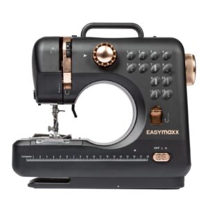 EASYmaxx Kompakt-Nähmaschine mit 12 Sticharten und Nählicht, B-Ware