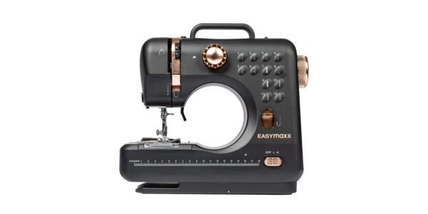 EASYmaxx Kompakt-Nähmaschine mit 12 Sticharten und Nählicht, B-Ware
