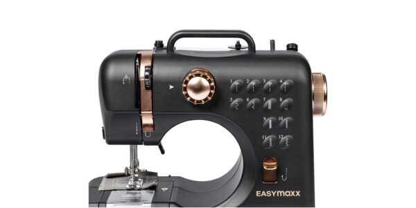 EASYmaxx Kompakt-Nähmaschine mit 12 Sticharten und Nählicht, B-Ware - Image 1