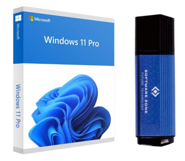 Windows 11 Pro Bootfähiger USB-Stick 16 GB - Sofort startklar