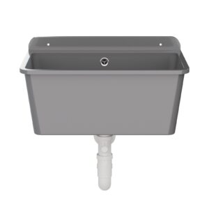 Grau Ausgussbecken 61x41x23cm für Garage und Waschraum - Spülbecken 10875