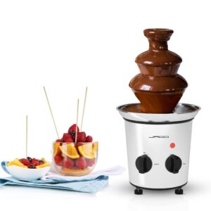 Jago® Schokoladenbrunnen 275W für Schokoladenfondue und Partys