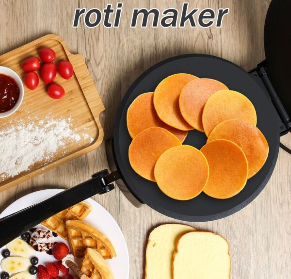 RT-012C Lavash Maker 2000W – Antihaft Fladenbrot & Crepes Gerät 38cm - Image 4