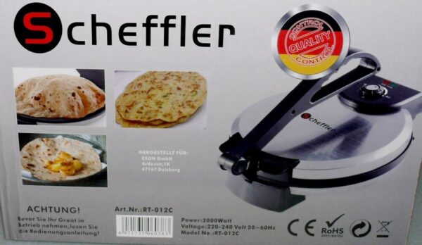 RT-012C Lavash Maker 2000W – Antihaft Fladenbrot & Crepes Gerät 38cm - Image 6