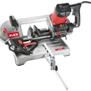 Flex SBG 4910 Metall-Bandsäge Set mit 4 Sägebändern und Spannbacken