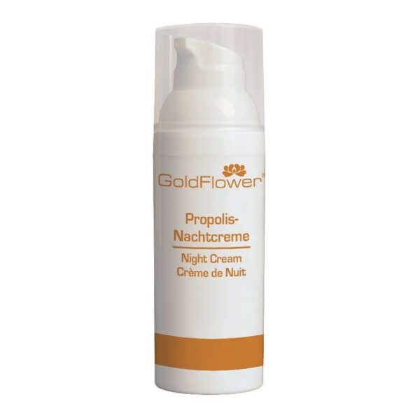 Goldflower Propolis Nachtcreme 50 ml - Revitalisierende Pflege für die Nacht