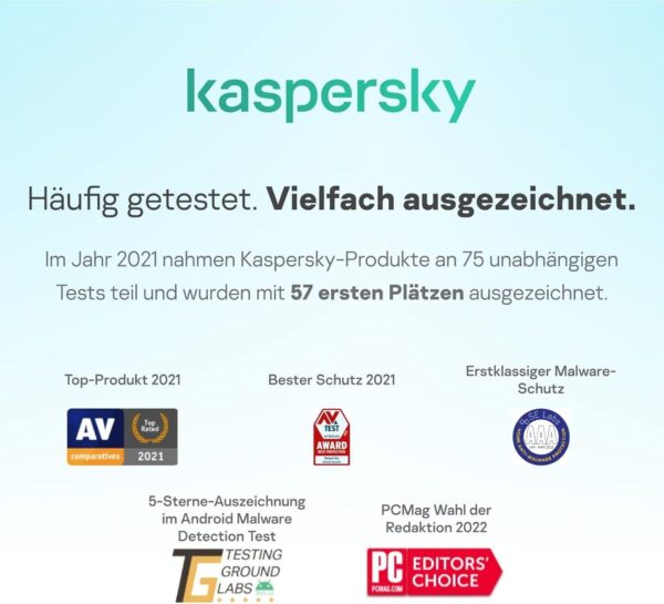 Kaspersky Plus Internet Security 2025 für 10 PCs - 1 Jahr Upgrade - Image 1
