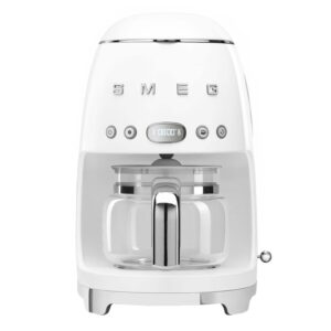 SMEG DCF02WHEU Filter-Kaffeemaschine in Weiß – Stilvolles Kaffeevergnügen