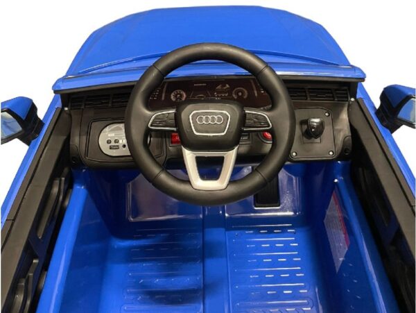 Audi Q7 Kinderauto Elektrofahrzeug mit Fernbedienung, LED & Musik - Image 4