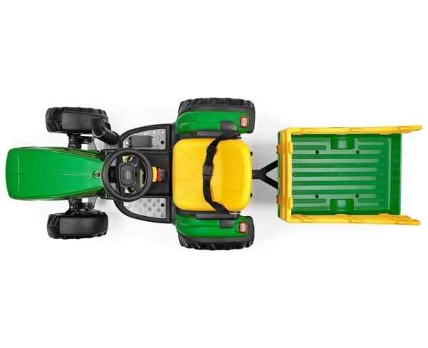 12V John Deere Ground Force Elektro Traktor mit Fernbedienung von PEG PEREGO - Image 5