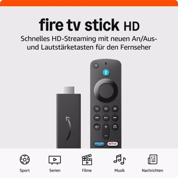 Amazon Fire TV Stick 3. Gen FHD Medienstreamer mit Alexa Fernbedienung - Image 1