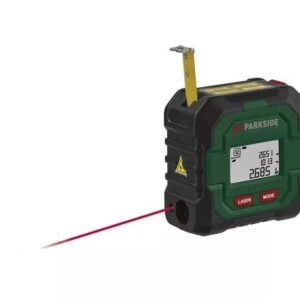 PARKSIDE® Akku-Laserentfernungsmesser 50 m mit 3 m Maßband – PLMB 4 C2