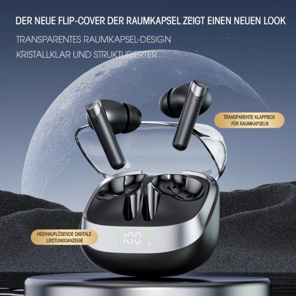 Kabellose Bluetooth 5.4 In-Ear-Kopfhörer mit hochwertigem Sound - Image 4