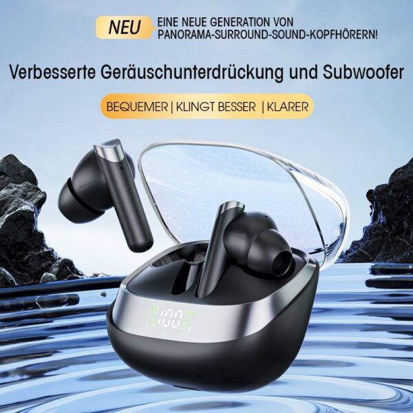 Kabellose Bluetooth 5.4 In-Ear-Kopfhörer mit hochwertigem Sound - Image 5