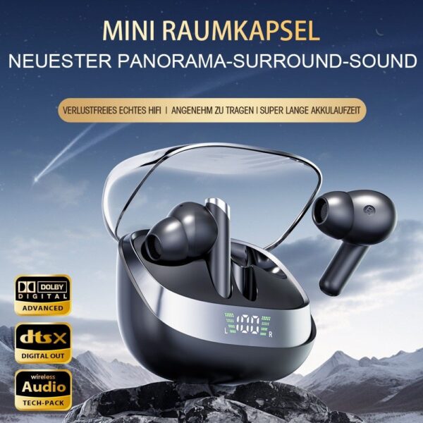 Kabellose Bluetooth 5.4 In-Ear-Kopfhörer - Hochwertiger Sound - Image 6
