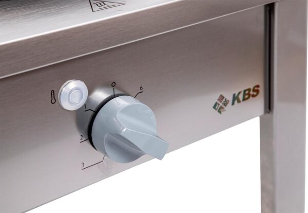 KBS Elektrohockerkocher 5kW Hochleistungszone 580x580x380 mm 400V - Image 4