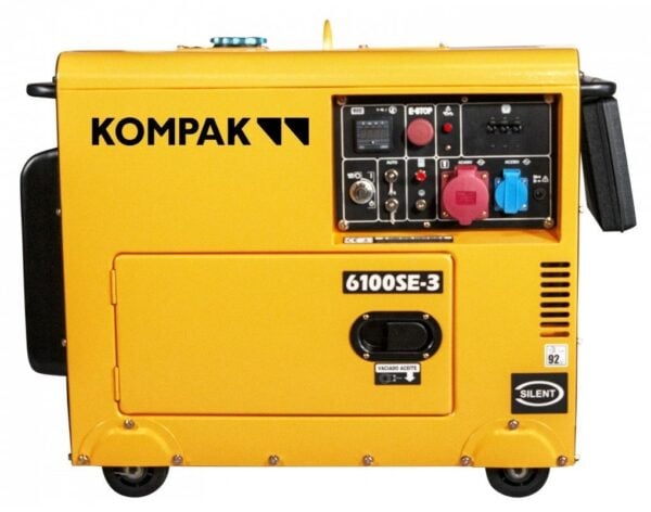 Kompak Diesel Stromaggregat 6.9 kVA DK6100SE-3 für 400V Stromerzeugung