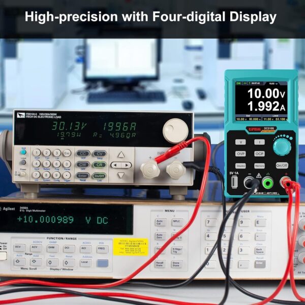 Kiprim DC310S Labornetzgerät 0-30V 0-10A programmierbar mit TFT-Display - Image 3