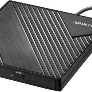 Externes DVD Laufwerk USB 3.0 & USB-C für Laptop und Desktop PC