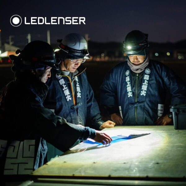 Ledlenser H8R Kopf-Stirnlampe 600 Lumen mit Akku, USB & Rücklicht IPX4 - Image 5