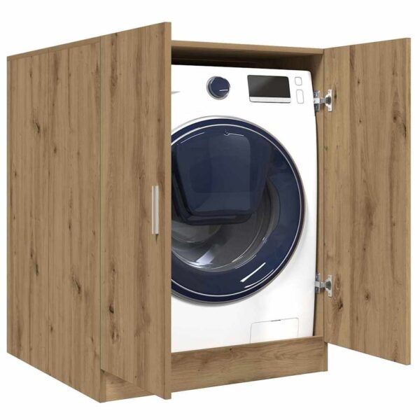 vidaXL Waschmaschinenschrank Artisan Eiche 70,5x71,5x91,5 cm günstig kaufen