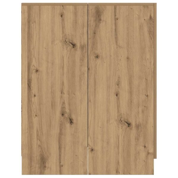 vidaXL Waschmaschinenschrank Artisan Eiche 70,5x71,5x91,5 cm günstig kaufen - Image 4